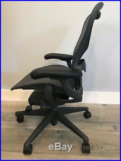 BRAND NEW REMASTERED AERON CHAIRS (2019) by Herman Miller SIZE B GRAPHITE