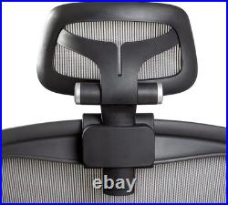 Black Ergonomic Headrest for Herman Miller Aeron Easy Install & Comfort Fit Black Ergonomic Headrest for Herman Miller Aeron Easy Install & Comfort Fit