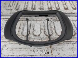 Black seat frame for HERMAN MILLER AERON C OFFICE CHAIR