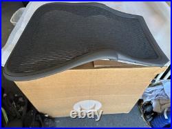 Brand New GENUINE OEM Herman Miller Aeron Seat Back Size C Large Black 3D01