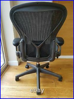 Brand New Size C Herman Miller Aeron Chair Black Fully Loaded inc Posturefit