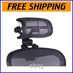 Durable Graphite Headrest for Herman Miller Aeron Enhances Comfort & Support Durable Graphite Headrest for Herman Miller Aeron Enhances Comfort & Support