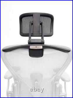 ERGOKING Headrest Attachment Compatible with Classic Aeron, Black