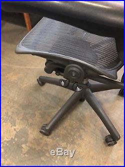 EXECUTIVE CHAIR by HERMAN MILLER AERON SIZE B FULLY LOADED (2003)