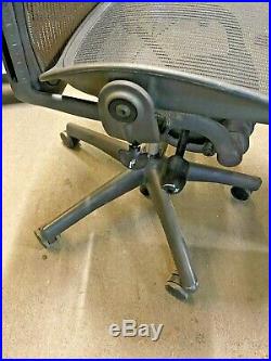 EXECUTIVE CHAIR by HERMAN MILLER AERON SIZE C FULLY LOADED