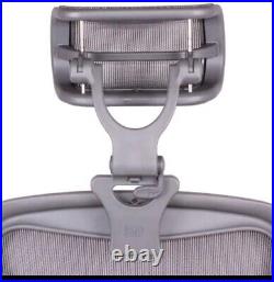 Engineered ENgage Original Herman Miller Aeron Chair Headrest, Graphite H3RE