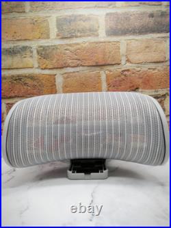Engineered Now Aeron Chair Headrest Gray Mesh A-Size for Herman Miller