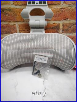 Engineered Now Aeron Chair Headrest Gray Mesh A-Size for Herman Miller