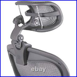 Engineered Now ENjoy Original Herman Miller Aeron Chair Headrest, Carbon (Used)