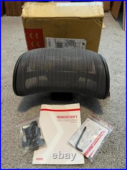 Engineered Now H3 ENjoy Headrest for Herman Miller Aeron Chair Graphite Engineered Now H3 ENjoy Headrest for Herman Miller Aeron Chair Graphite