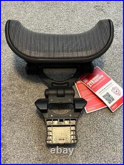 Engineered Now H3 ENjoy Headrest for Herman Miller Aeron Chair Graphite Engineered Now H3 ENjoy Headrest for Herman Miller Aeron Chair Graphite