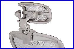 Engineered Now H3 -ZINC- Ergonomic Headrest for Herman Miller Aeron Chair