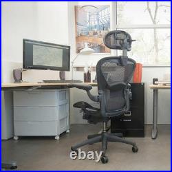 Engineered Now H6 Headrest for Herman Miller Aeron Remastered Onyx