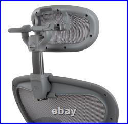 Engineered Now HW Headrest for Herman Miller Aeron Chair Onyx