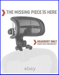 Engineered Now Headrest Classic Herman Miller Aeron Chair H3 REMASTERED CARBON
