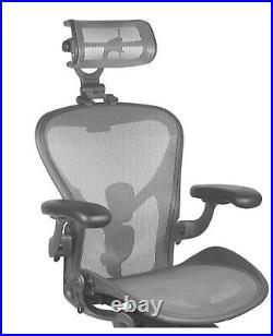 Engineered Now Headrest Classic Herman Miller Aeron Chair H4 REMASTERED CARBON
