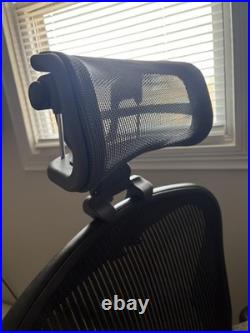 Engineered Now Headrest For Herman Miller Aeron Remastered H4 Carbon Color