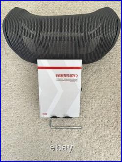 Engineered Now Headrest For Herman Miller Aeron Remastered H4 Carbon Color