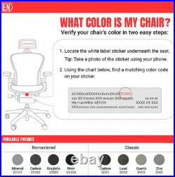 Engineered Now Headrest For Herman Miller Aeron Remastered H4 Carbon Color