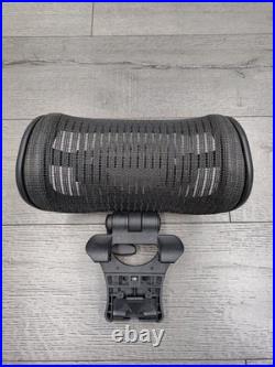 Engineered Now Headrest For The Herman Miller Aeron Chair BLACK