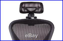 Engineered Now Headrest for Classic Herman Miller Aeron Chair H3 Carbon