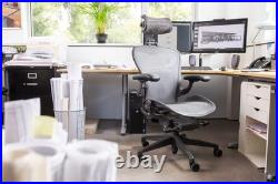 Engineered Now Headrest for Herman Miller Aeron Chair H4 Remastered Graphite
