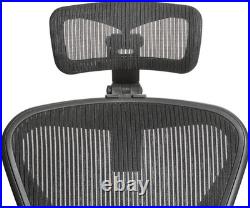 Engineered Now The Original Headrest for Herman Miller Aeron H5, Onyx