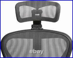 Engineered Now The Original Headrest for The Herman Miller Aeron Chair Graphite