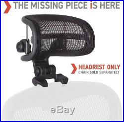 Engineered Now The Original Headrest for The Herman Miller Aeron Chair H3 Carbon