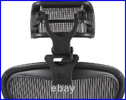 Engineered Now The Original Headrest for The Herman Miller Aeron Chair H4 Carbon