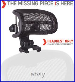 Engineered Now The Original Headrest for The Herman Miller Aeron Chair H4 Carbon