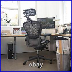 Enginnered Now Classic H4 EN Herman Miller Aeron Chair Headrest Only, Lead