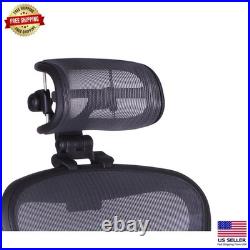Ergonomic Adjustable Headrest for Herman Miller Aeron Chair Graphite H3 Ergonomic Adjustable Headrest for Herman Miller Aeron Chair Graphite H3