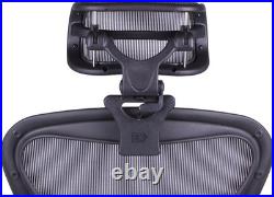 Ergonomic Graphite Headrest for Herman Miller Aeron Chair H3 Comfort Redefined
