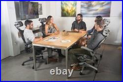 Ergonomic Graphite Headrest for Herman Miller Aeron Chair H3 Comfort Redefined