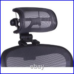 Ergonomic Graphite Headrest for Herman Miller Aeron Chair H3 Enhanced Comfort