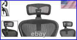 Ergonomic Onyx Headrest for Herman Miller Aeron Chair Adjustable Comfort/