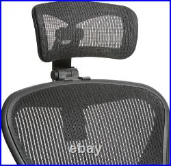 Ergonomic Onyx Headrest for Herman Miller Aeron Chair Adjustable Comfort Ergonomic Onyx Headrest for Herman Miller Aeron Chair Adjustable Comfort