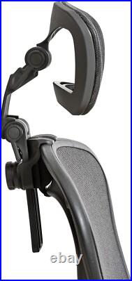 Ergonomic Onyx Headrest for Herman Miller Aeron Chair Adjustable Comfort Ergonomic Onyx Headrest for Herman Miller Aeron Chair Adjustable Comfort