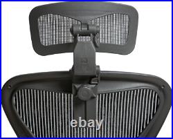 Ergonomic Onyx Headrest for Herman Miller Aeron Chair Adjustable Comfort Ergonomic Onyx Headrest for Herman Miller Aeron Chair Adjustable Comfort