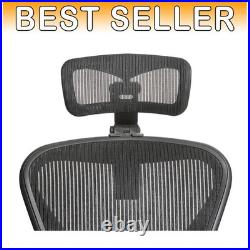 Ergonomic Onyx Headrest for Herman Miller Aeron Chair Ultimate Comfort Upgrade