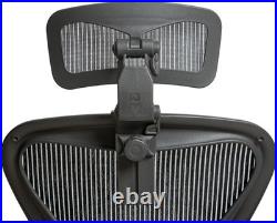 Ergonomic Onyx Headrest for Herman Miller Aeron Chair Ultimate Comfort Upgrade Ergonomic Onyx Headrest for Herman Miller Aeron Chair Ultimate Comfort Upgrade