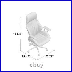 Executive Ergo Suede Chair Fully Loaded Comfortable Like Herman Miller Aeron