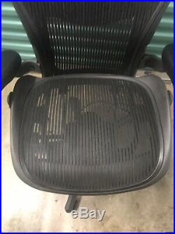 FULLY LOADED Herman Miller Aeron Chair Size B with Lumbar Support
