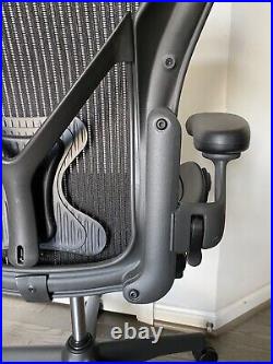 thumbnail image 2 of Genuine Herman Miller Aeron Classic Lumbar Support Pad – Smoke – 5 Year Warranty 2 of 6