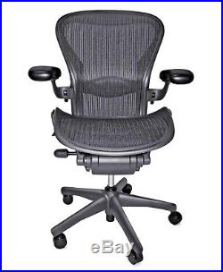 Fully Loaded Herman Miller Classic Aeron chair Size B (Free Hardwood caster)