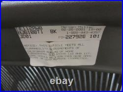 Fully Working Herman Miller Aeron 2001 Size B AE112AWB Seating Pan & Assembly