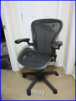 Fully Working Herman Miller Aeron 2001 Size B AE112AWB Seating Pan & Assembly