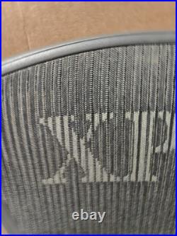 GENUINE OEM Herman Miller Aeron Seat Back Size B Medium Custom XPR Letters
