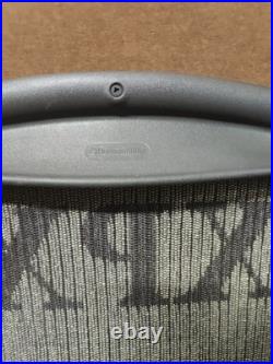 GENUINE OEM Herman Miller Aeron Seat Back Size B Medium Custom XPR Letters